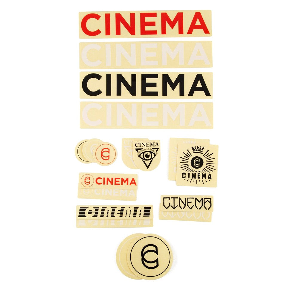 CINEMA - ASSORTED STICKER PACK