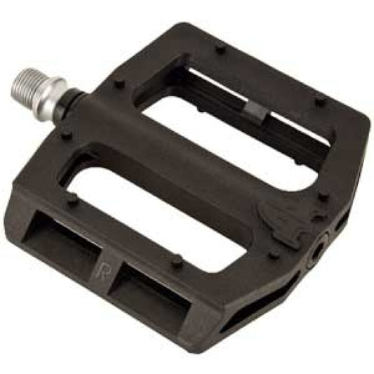 PREMIUM PC PLASTIC PEDALS BLK