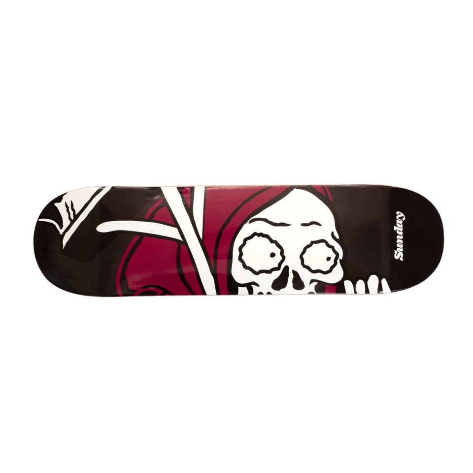 SUNDAY - CREEPY SWEEPER 8.5IN SKATEBOARD DECK