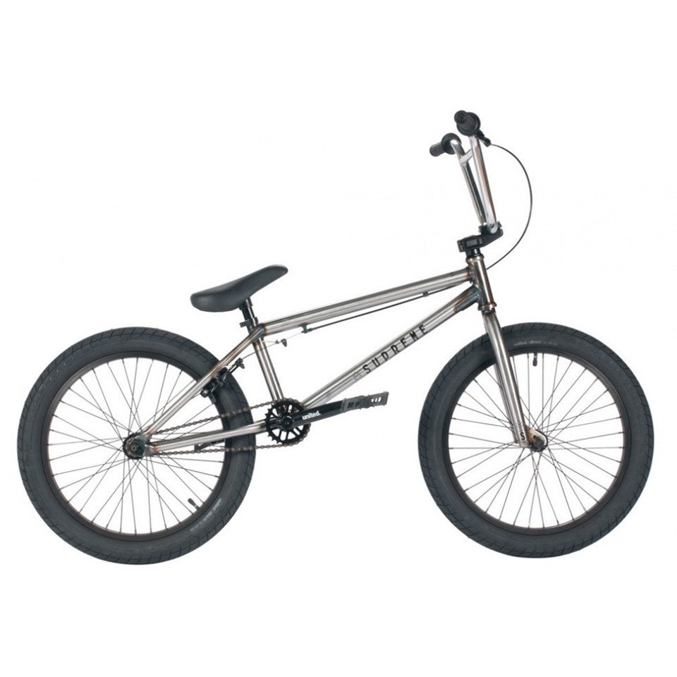 UNITED BMX - SUPREME 20.25IN GLOSS CLEAR RAW 2016 – nsrbikes